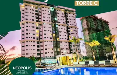 Residencial torres di maria, apartamento com 3 suítes, 90 m2 - r$580.000,00 - whatsapp: 84 9.9145.9638