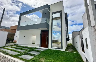 Casa duplex no cond. nova york, quatro suítes - 187 m2 - r$680.000,00 -  whatsapp:84 9.9145.9638