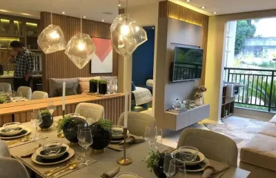 Apartamento para venda tem 55 metros quadrados com 2 quartos