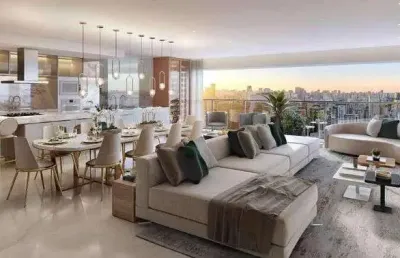 Apartamento para venda com 121 metros quadrados com 3 quartos em vila dom pedro i - são paulo - sp