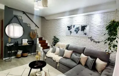 Sobrado para venda com 76 metros quadrados com 2 quartos em rudge ramos - são bernardo do campo - sp