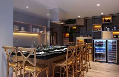 Apartamento para venda tem 50 metros quadrados com 2 quartos