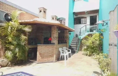 Sobrado para venda com 140 metros quadrados com 4 quartos em taboão - são bernardo do campo - sp
