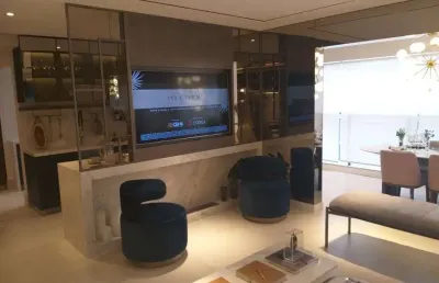 Apartamento para venda possui 137m² - 3 suítes, 2 vagas - chácara sto. antônio - - são paulo - sp