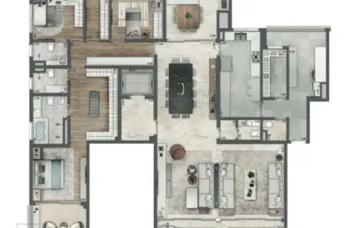 Imóvel para venda possui 308 metros quadrados com 4 quartos em vila clementino - são paulo - sp