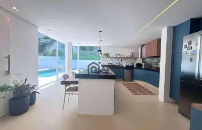Casa com 3 dormitórios à venda, 450 m² por r$ 4.800.000,00 - alphaville 10 - santana de parnaíba/sp