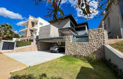 Casa com 4 dormitórios à venda, 364 m² por r$ 5.200.000,00 - burle marx - santana de parnaíba/sp