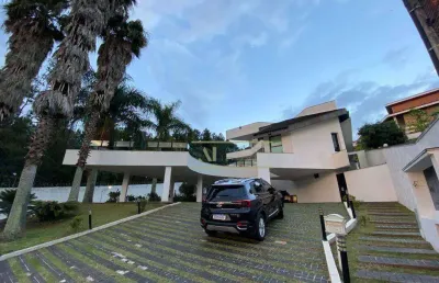 Casa com 4 dormitórios, 798 m² - venda por r$ 9.000.000,00 ou aluguel por r$ 38.400,00/mês - alphaville 10 - santana de parnaíba/sp
