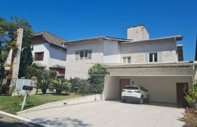 Casa com 4 dormitórios à venda, 580 m² por r$ 3.710.000,00 - alphaville 10 - santana de parnaíba/sp