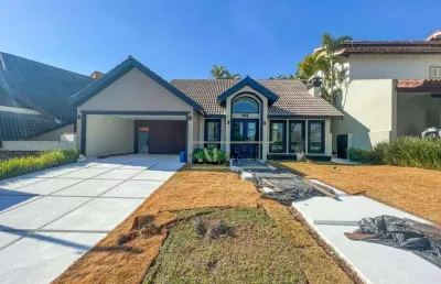 Casa com 5 dormitórios à venda, 380 m² por r$ 4.100.000,00 - alphaville 10 - santana de parnaíba/sp