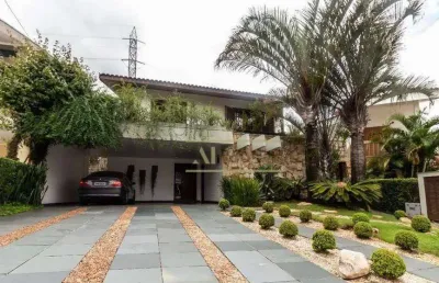Casa com 4 dormitórios à venda, 400 m² por r$ 3.200.000,00 - alphaville 5 - santana de parnaíba/sp