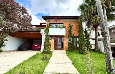 Casa com 4 dormitórios à venda, 350 m² por r$ 2.400.000,00 - alphaville 5 - santana de parnaíba/sp