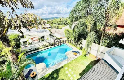 Casa com 4 dormitórios, 520 m² - venda por r$ 8.500.000,00 ou aluguel por r$ 39.000,00/mês - alphaville 1 - barueri/sp