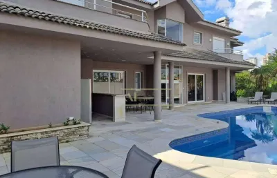 Casa com 4 dormitórios para alugar, 650 m² por r$ 40.000,00/mês - 18 do forte - santana de parnaíba/sp
