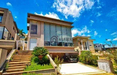 Casa com 4 dormitórios à venda, 425 m² por r$ 4.500.000,00 - burle marx - santana de parnaíba/sp