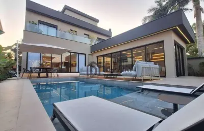 Casa com 4 dormitórios à venda, 513 m² por r$ 7.900.000,00 - alphaville 11 - santana de parnaíba/sp