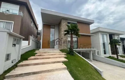 Casa com 4 dormitórios à venda, 420 m² por r$ 7.300.000,00 - tamboré 11 - santana de parnaíba/sp
