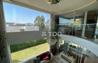 Casa com 5 dormitórios à venda, 734 m² por r$ 8.800.000,00 - tamboré 11 - santana de parnaíba/sp