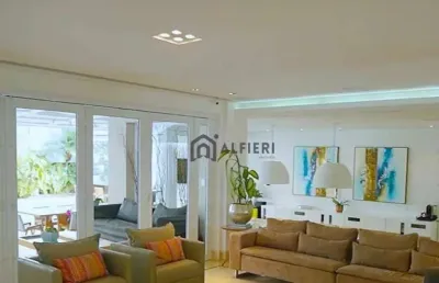 Casa com 5 dormitórios à venda, 750 m² por r$ 18.500.000,00 - tamboré 03 - santana de parnaíba/sp