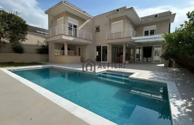 Casa com 4 dormitórios à venda, 461 m² por r$ 5.000.000,00 - alphaville 11 - santana de parnaíba/sp