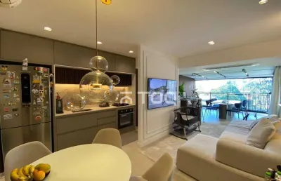 Apartamento com 2 dormitórios à venda, 126 m² por r$ 1.650.000,00 - edificio aruanã - barueri/sp