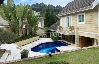 Casa com 4 dormitórios à venda, 659 m² por r$ 5.650.000,00 - alphaville 10 - santana de parnaíba/sp