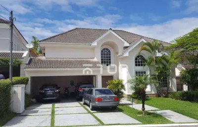 Casa com 4 dormitórios à venda, 560 m² por r$ 4.500.000,00 - alphaville 10 - santana de parnaíba/sp