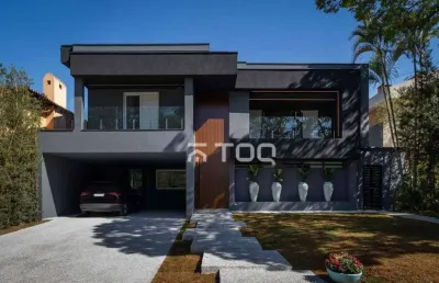 Casa com 4 dormitórios à venda, 480 m² por r$ 13.500.000,00 - alphaville 10 - santana de parnaíba/sp