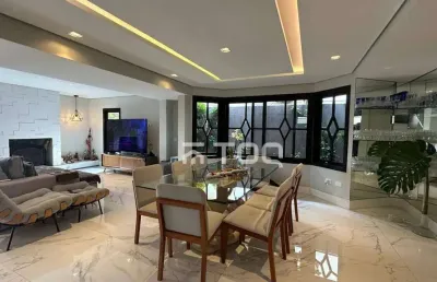 Casa com 3 dormitórios à venda, 260 m² por r$ 3.500.000,00 - alphaville 6 - santana de parnaíba/sp