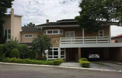 Casa com 4 dormitórios, 490 m² - venda por r$ 2.800.000,00 ou aluguel por r$ 16.116,00/mês - alphaville 10 - santana de parnaíba/sp