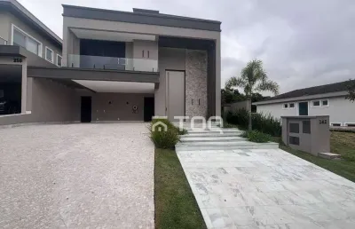 Casa com 4 dormitórios à venda, 430 m² por r$ 9.500.000,00 - gênesis 2 - santana de parnaíba/sp