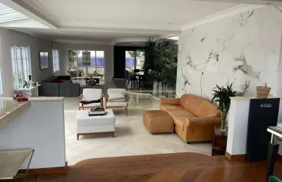 Casa com 5 dormitórios para alugar, 570 m² por r$ 21.000,00/mês - melville - santana de parnaíba/sp