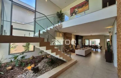 Casa com 5 dormitórios à venda, 407 m² por r$ 7.500.000,00 - burle marx - santana de parnaíba/sp