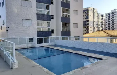 Apartamento para venda em praia grande, tupi, 2 dormitórios, 1 suíte, 2 banheiros, 1 vaga