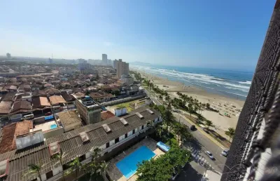 Apartamento para venda em praia grande, maracanã, 2 dormitórios, 1 suíte, 2 banheiros, 2 vagas