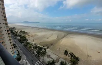 Cobertura para venda em praia grande, aviação, 2 dormitórios, 1 suíte, 3 banheiros, 2 vagas