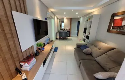 Apartamento para venda em praia grande, guilhermina, 2 dormitórios, 2 suítes, 2 banheiros, 2 vagas