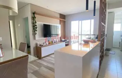 Apartamento com 2 quartos, residencial são paulo, jacareí - r$ 430 mil, cod: 12857