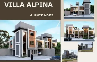 Casa com 3 quartos à venda na rua valentin gulin, 321, atuba, curitiba por r$ 860.000