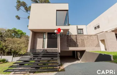 Casa em condomínio fechado com 3 quartos à venda na rua luiz tramontin, 1651, campo comprido, curitiba por r$ 2.800.000