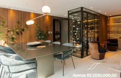 Apartamento com 2 quartos à venda na rua saint hilaire, 645, água verde, curitiba por r$ 2.330.000