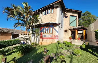 Lago do imperador - casa de alto padrão com 4 suítes à venda, 700 m² - serra da cantareira - mairiporã/sp