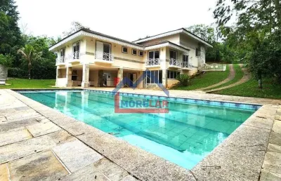 Suíça da cantareira - casa de alto padrão com 4 quartos, 650m² - serra da cantareira - mairiporã/sp