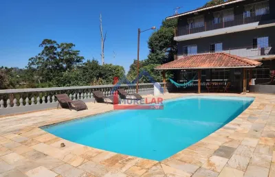 Chácara pé na água com 5 quartos à venda, 500m² - caceia - mairiporã/sp