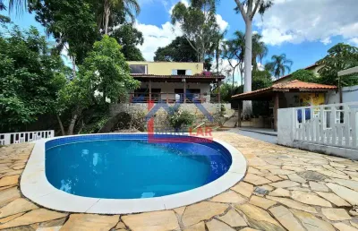 Condomínio da represa - chácara em condomínio pé na água com 3 quartos à venda, 250m² - cacéia - mairiporã/sp