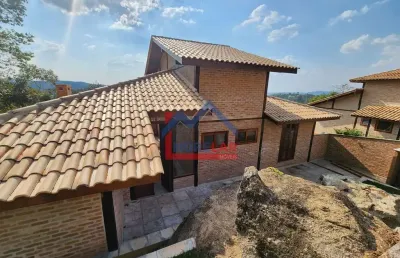 Casa estilo serrana rústica à venda com 3 quartos, 163m² - serra da cantareira - mairiporã/sp