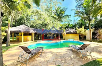 Cinco lagos - chácara em condomínio com 5 quartos à venda, 400m² - cinco lagos - mairiporã/sp