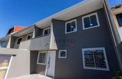 Sobrado com 4 dormitórios à venda, 130 m² - cajuru - curitiba/pr