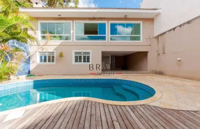 Casa com 4 dormitórios para alugar, 500 m² - abranches - curitiba/pr