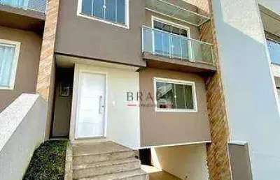 Sobrado com 3 dormitórios à venda, 208 m²- campo comprido - curitiba/pr
